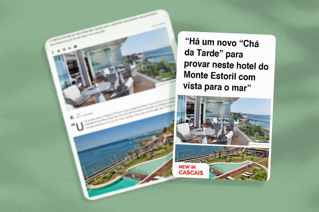 Há um novo “Chá da Tarde” para provar neste hotel do Monte Estoril com vista para o mar
